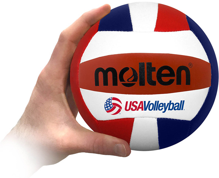 Molten Mini Volleyball PRBV-3 - Weicher Volleyball Für Kinder & Jugendliche