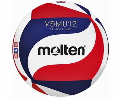 Molten Red-White-Blue V5M-U12 Youth Volleyball