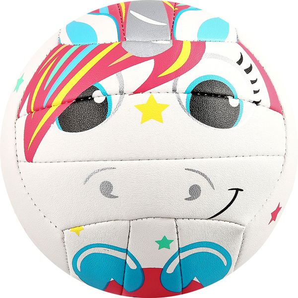Molten Mini Volleyballs, a Fun & Colorful White Unicorn Mini Novelty