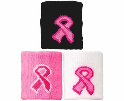 Pink Ribbon Breast Cancer Wristband