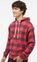 Red Buffalo Pattern Triblend Volleyball Hoody - Choice of 10 Designs