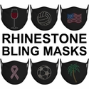 Rhinestone Face Masks Be Jeweled in Lots of Sparkly Bling Designs