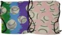 Softball / Baseball Pattern Fleece Sling Packs
