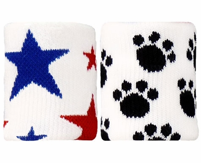 Stars Terry Cloth Wristbands
