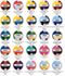 Tachikara SV-5WSC Volleyballs - in 46 Colors