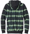 Tie-Dye Pullover Hoodie in Lime Stripes - Choice of 22 Sport Prints