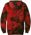 Tie-Dye Pullover Hoodie in Red & Black - Choice of 22 Sport Prints