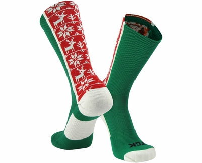 Ugly Sweater Holiday Crew Performance Socks