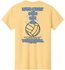 Life Is Short, Play a Ton of Volleyball Design Yellow Short Sleeve Tee