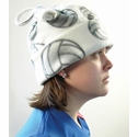 Volleyball Pattern Fleece Winter Caps / Fleece Scarves