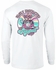 Volleyball Long Sleeve Shirt - Easily Distracted Design in White