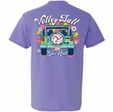 Volleyball T-Shirt Let's Roll, Jeep Volleyball Design Short Sleeve Tee
