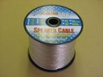 16 Gauge Clear Speaker Wire, 500 Ft.
