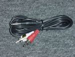 3 Ft. 3.5mm Stereo Plug to 2 RCA Plug Audio Cable