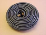 50 Ft. Coaxial Video Cable for RG-59/U, RCA Plug to RCA Plug, Gold Plated