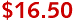 $16.50