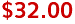 $32.00