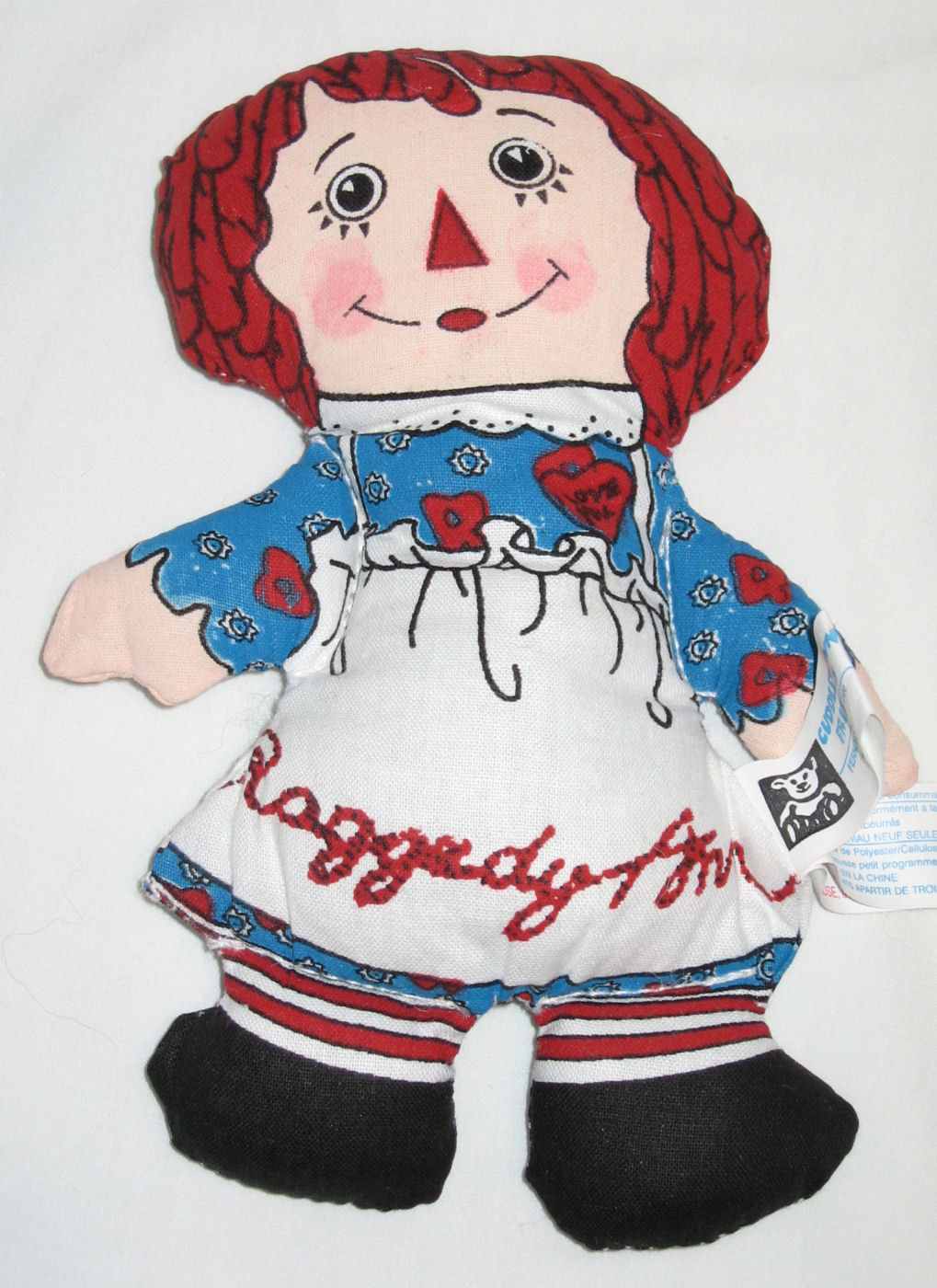SALE Cuddletown Raggedy Ann Beanbag / Bean Bag Doll