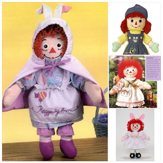 Easter & Spring Raggedy Ann & Andy Dolls