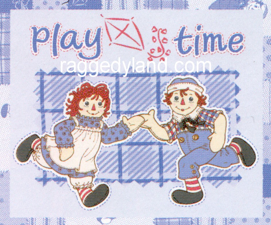 SALE Play Time Puzzle with Raggedy Ann & Andy