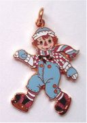 Raggedy Andy Skating Charm