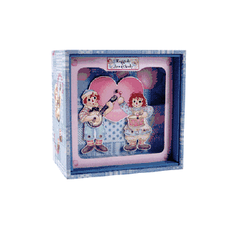 Raggedy Ann and Andy Dancing Music Box **See below for