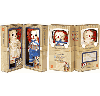✨新品✨ Raggedy Ann & Andy セット Raggedy Ann & Andy Awake / Asleep Dolls Limited Edition
