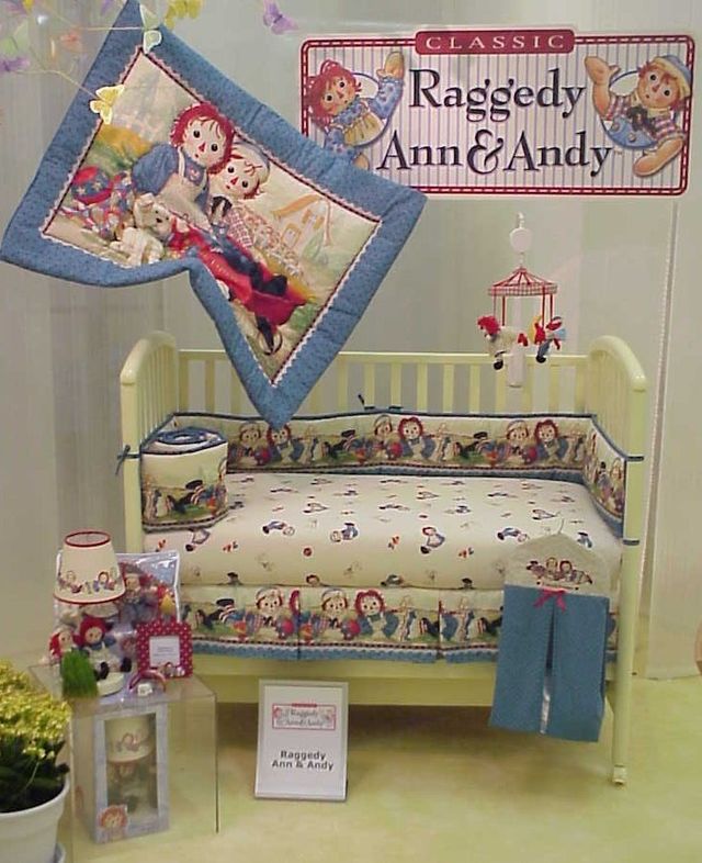 Raggedy Ann & Andy Baby Bedding Accessories