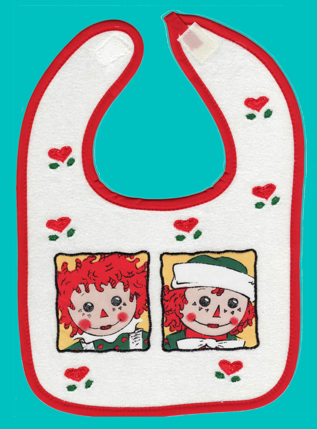 Raggedy Ann & Andy Baby Bib from Target