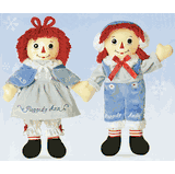Christmas and Holiday Raggedy Ann & Andy Dolls **MORE THAN 50-PLUS