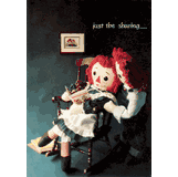 Raggedy Ann 5体セット ラガディアン&アンディ Raggedy ann andy ミニチュア ティー