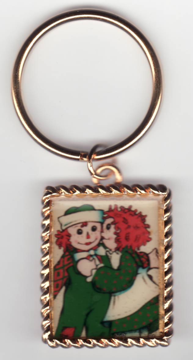 Raggedy Ann & Andy Key Ring / Key Chain from Target