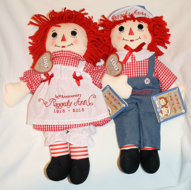 RAGGEDY ANN&ANDY アン&アンディ　カントリードール Raggedy Ann & Andy Porcelain Dolls, SEYMOUR MANN