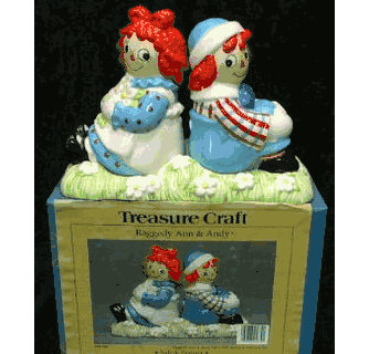 [値下げ]  Raggedy Ann & Andy アンティーク皿 SUPER RARE Vintage 1974 Mattel, Raggedy Ann Andy Doll, See Say