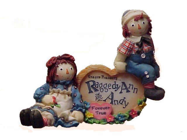 Raggedy Ann & Andy Traditional Figurines by Enesco 