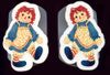 Raggedy Ann Comforter Clips for Baby Nursery