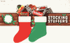 Raggedy Ann Stocking Stuffers Candy Shelf Display Card Sign