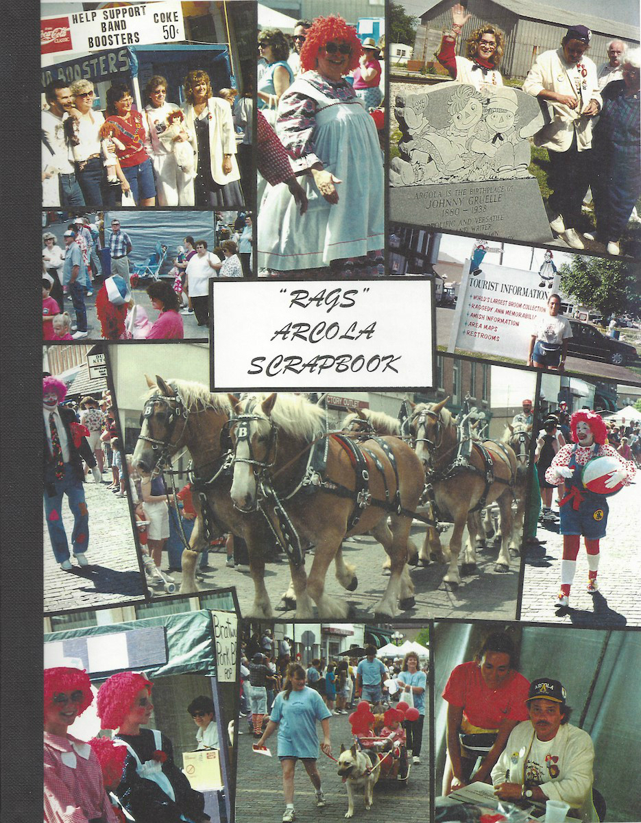 RAGS Arcola Scrapbook, Raggedy Ann Festivals (1st8th), Arcola, Illinois