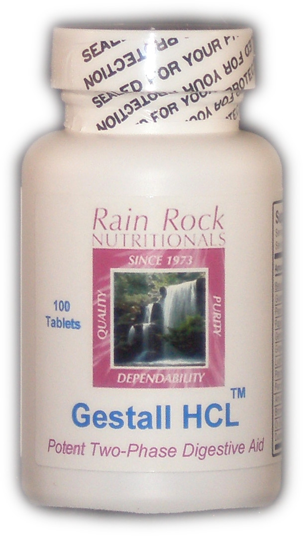 Gestall HCl™ Digestive Enzymes and Hydrochloric Acid 100 TwoPhase Tablets