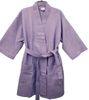 36" Length Cotton Waffle Robe  Lavender