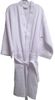 36" Length Cotton Waffle Robe, White