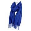 Acrylic Cashmere Feels Winter Scarves: BLUE