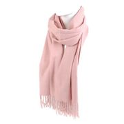 Acrylic Cashmere Feels Winter Scarves: PINK