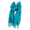 Acrylic  Feels Cashmere Winter Scarves:  TEAL  