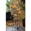 Amber Calla Lily Tea Light Candleholder FREE SHIPPING