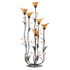 Amber Calla Lily Tea Light Candleholder FREE SHIPPING