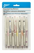 Ateco Food Markers, Fine, Set of 10