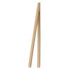 Bamboo Toaster Tongs 12" long