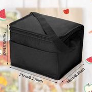 Black Insulated Lunch Bags � Reusable & Thermal