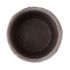 Black Scalloped Cement Planters 2pc Set Black Scalloped Cement Planters 2pc Set